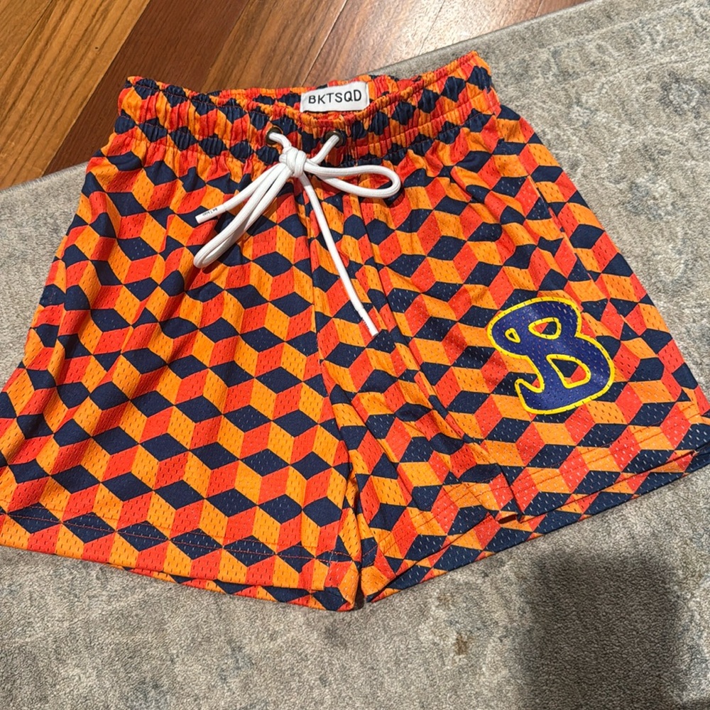 Men's Vibrant Patterned Athletic Shorts